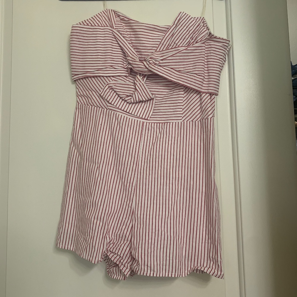 Strapless Romper